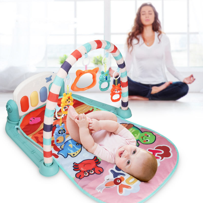 Interactive Piano Fitness Racks for Infants