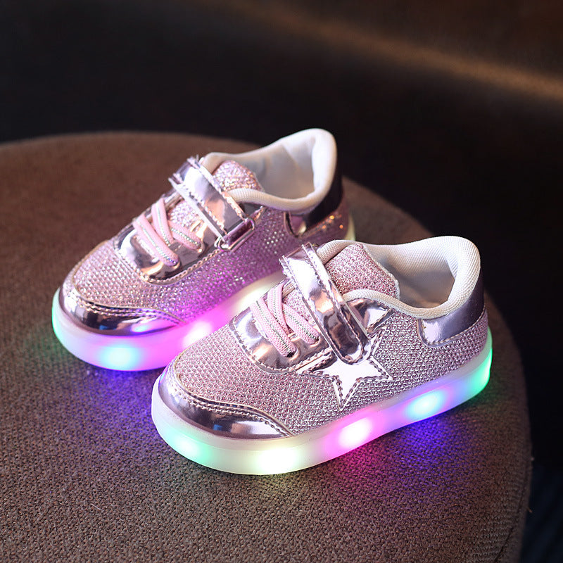 Magic Button LED Shoes