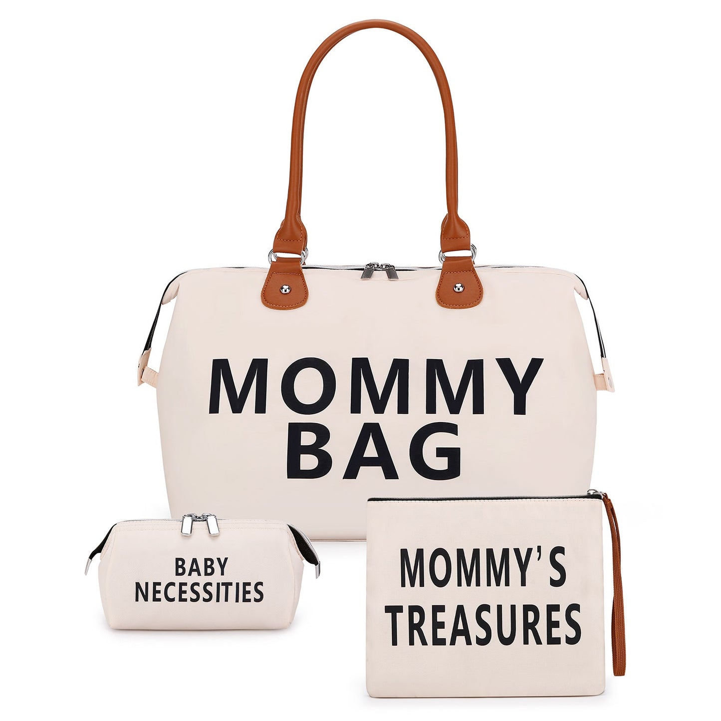 Trendy Travel Bag Set - Stylish and Functional Mummy Bag Trio