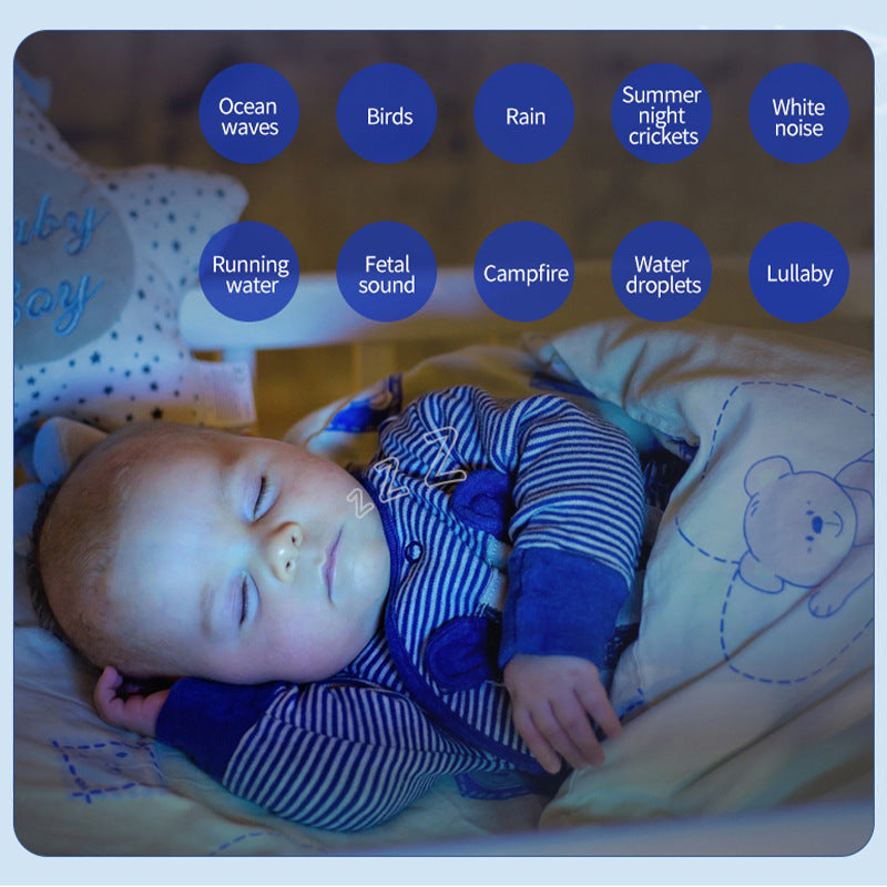 New Smart White Noise Sleeping Aid Instrument Child Comfort Instrument Sleeping Music