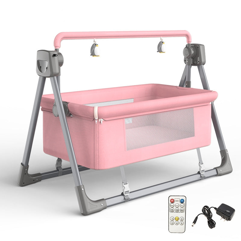 Smart and Versatile Infant Electric Cradle for Ultimate Comfort and Convenience