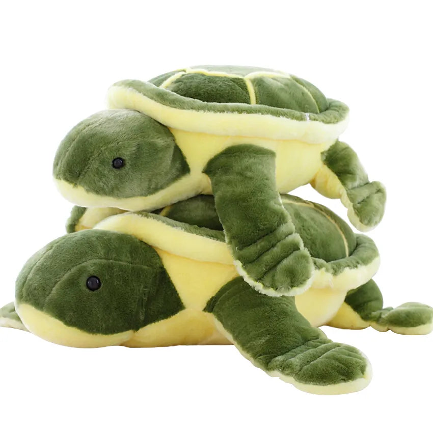 Plush Tortoise Toy – Adorable Turtle Plush Pillow for Gift Giving