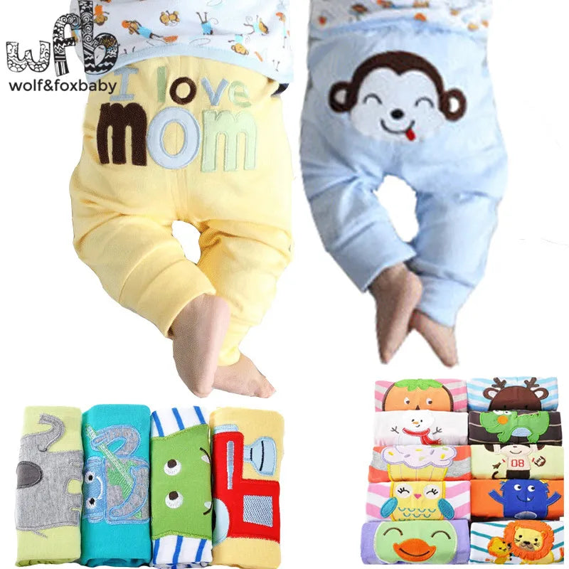 Charming 5pcs Cartoon PP Pants Set for Baby Boys and Girls - Perfect Infant Clothing for Unmatched Comfort