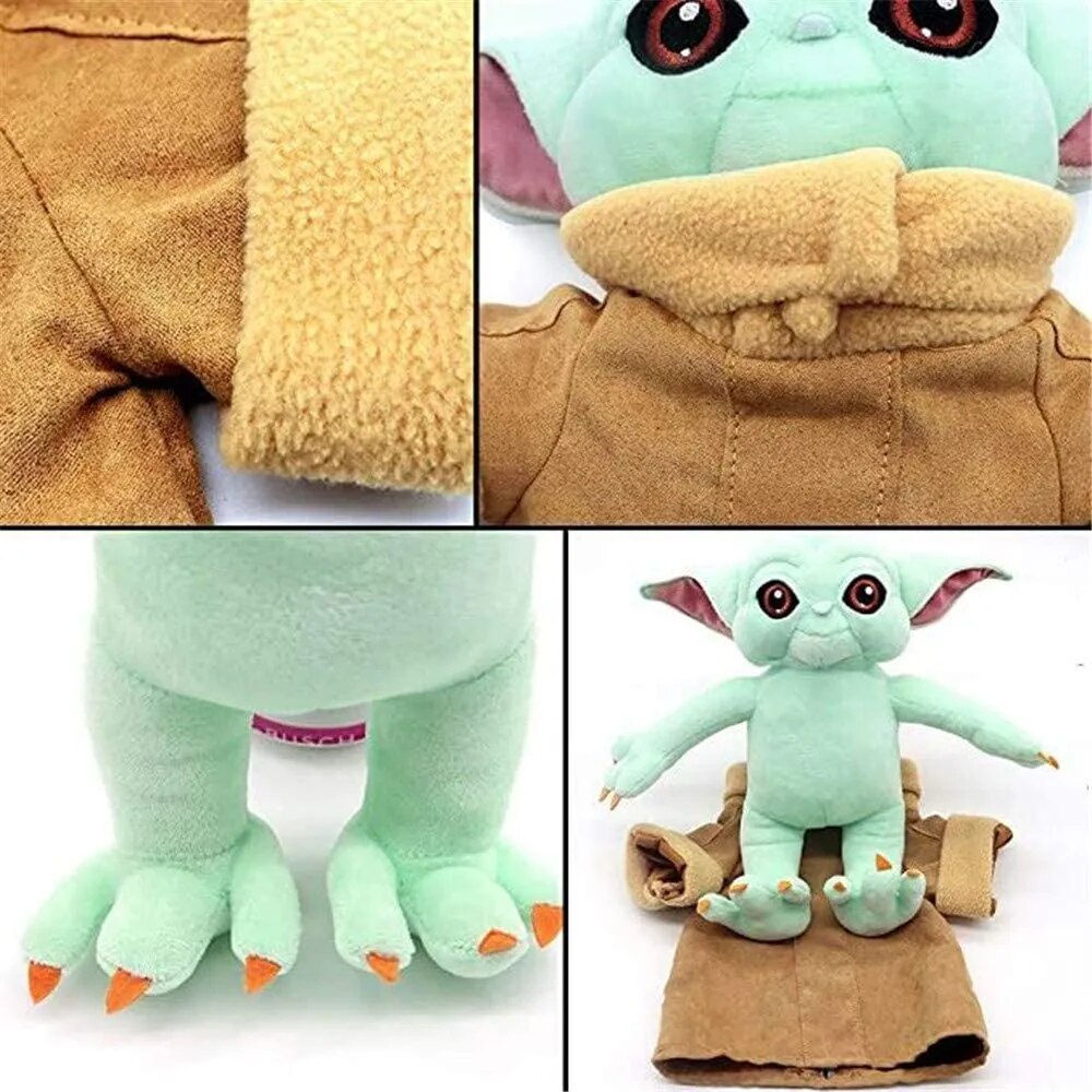 Adorable Baby Yoda Plush Doll - The Mandalorian Grogu Action Figure Stuffed Toy for Kids - Perfect Gift for Boys