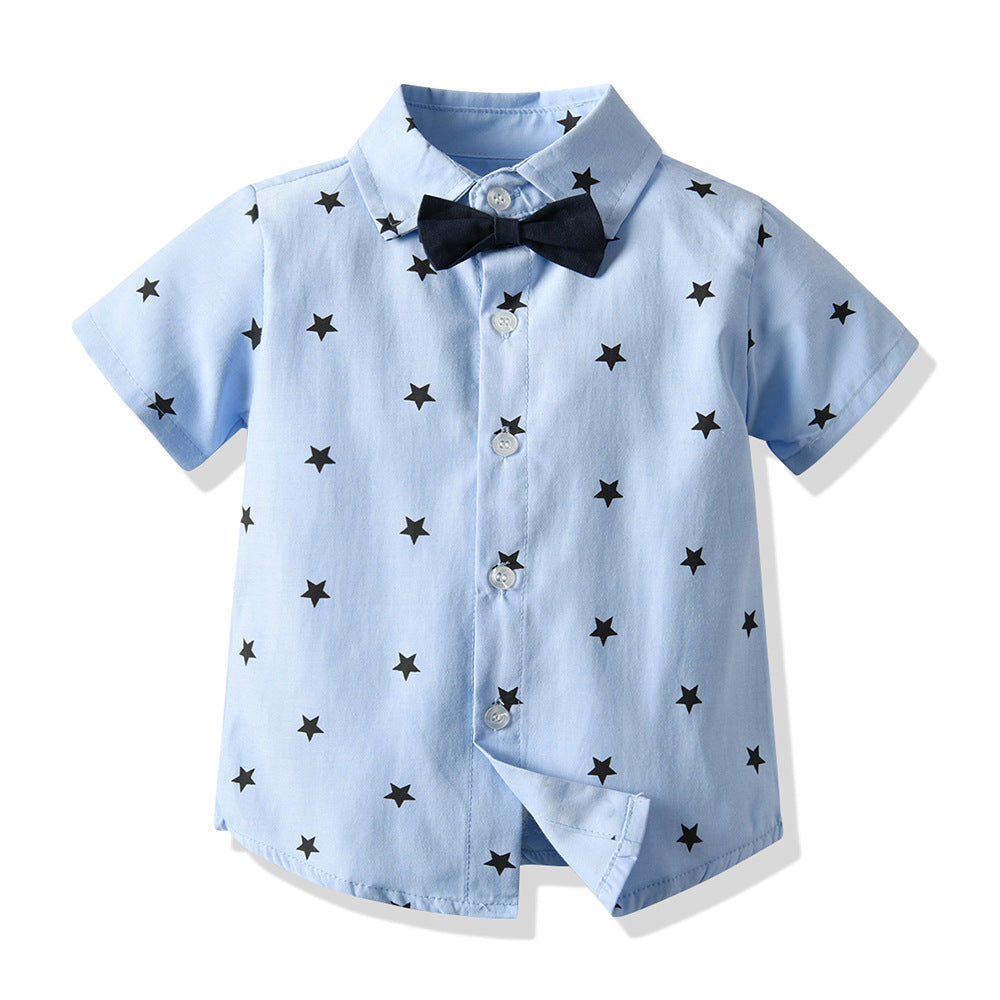 Adorable Baby Boy Waistcoat Shirt: Perfect for Birthdays and Special Occasions