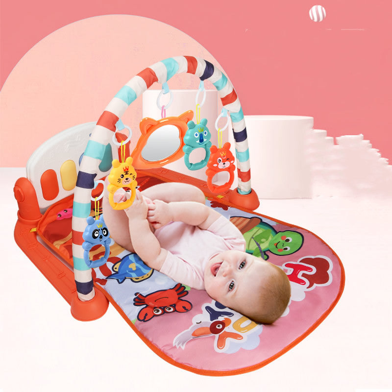 Interactive Piano Fitness Racks for Infants