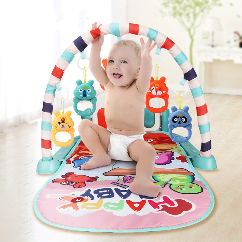 Interactive Piano Fitness Racks for Infants