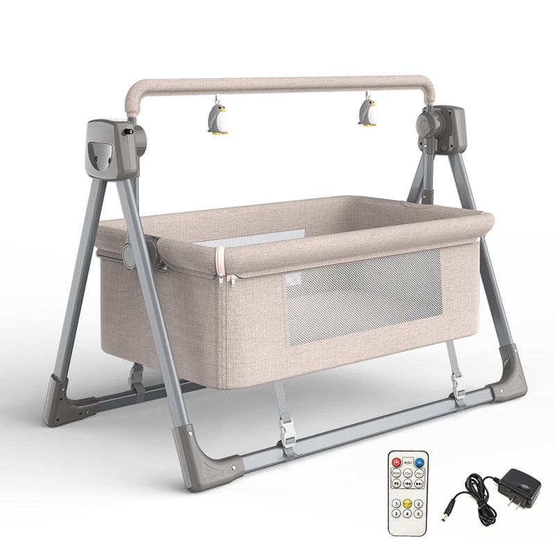 Smart and Versatile Infant Electric Cradle for Ultimate Comfort and Convenience