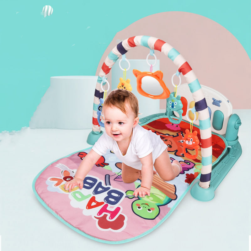 Interactive Piano Fitness Racks for Infants