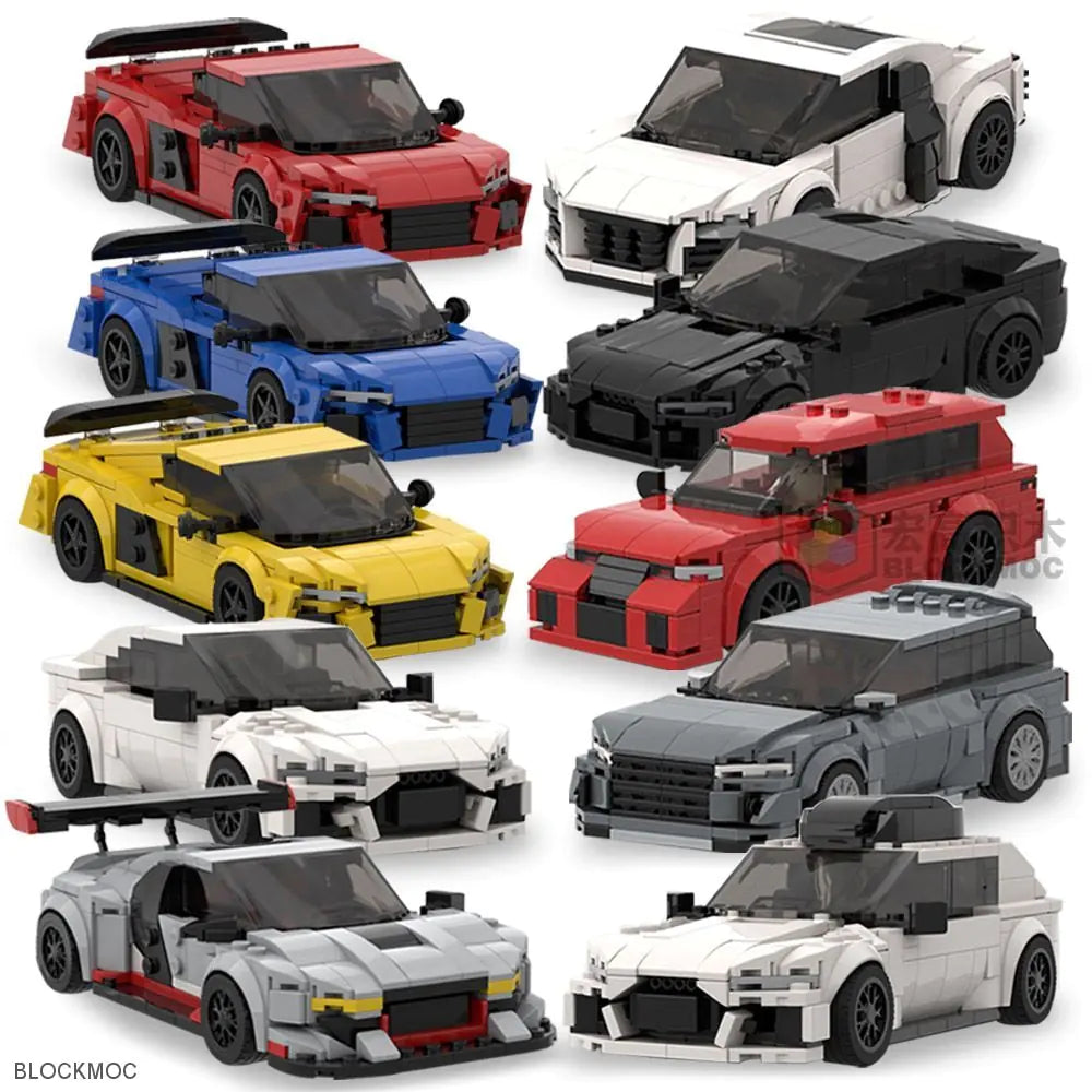 Speed Champion Racing Car Bricks